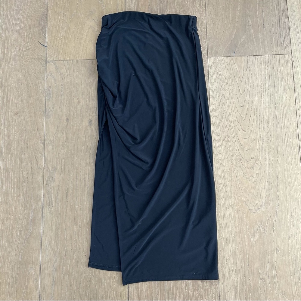 Extreme Split Double Layer Skirt.